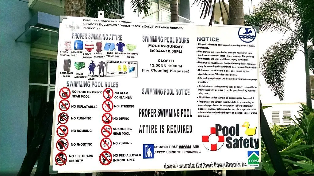 3N Palm Tree Villas Manila Apartment